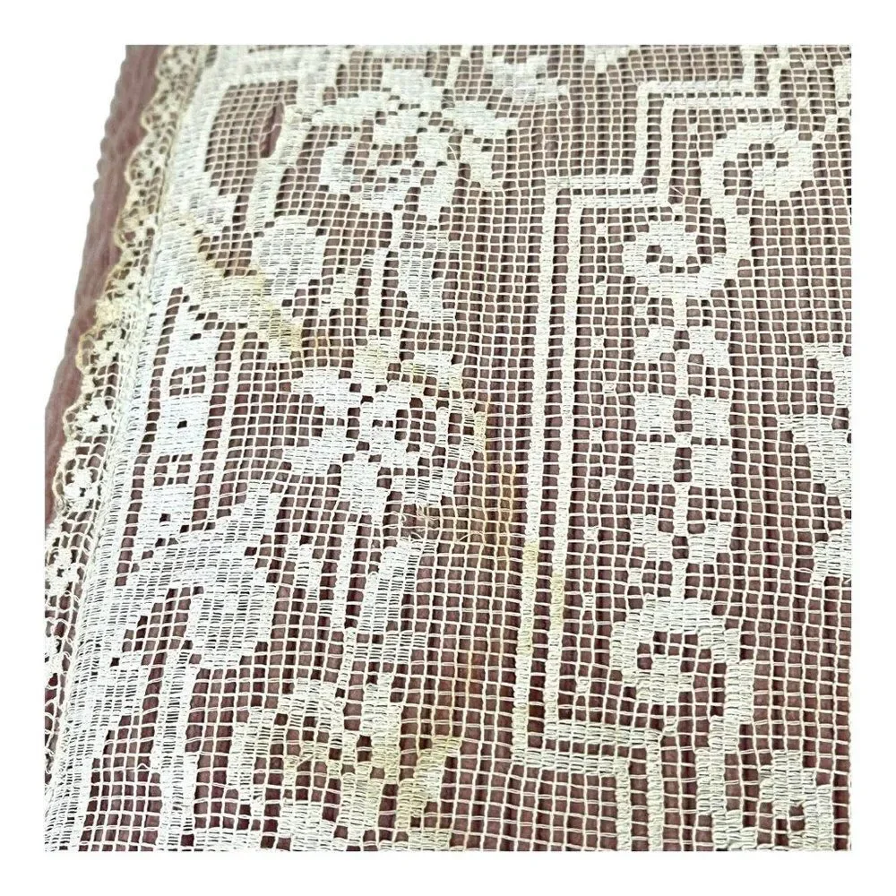Vintage Lace Floral Velvet Back Doily throw pillow cottage core granny shabb 13